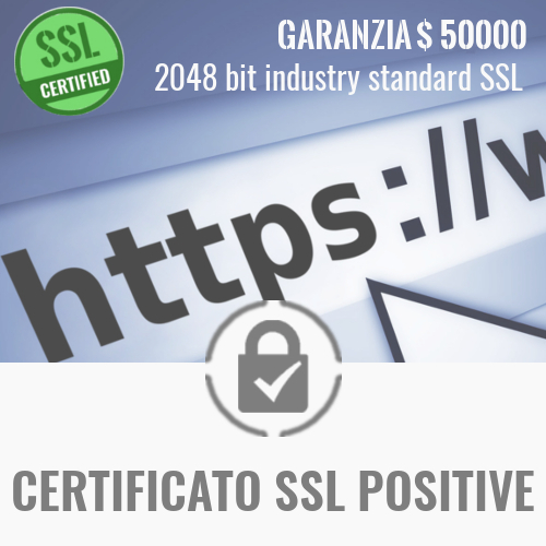 Certificato SSL Positive by Sectigo